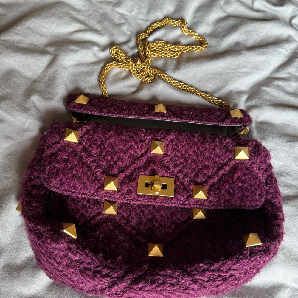 Valentino Knit Studded Women's Bag